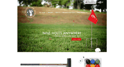 Desktop Screenshot of nineholesanywhere.com