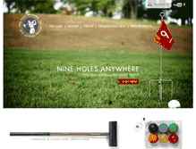 Tablet Screenshot of nineholesanywhere.com